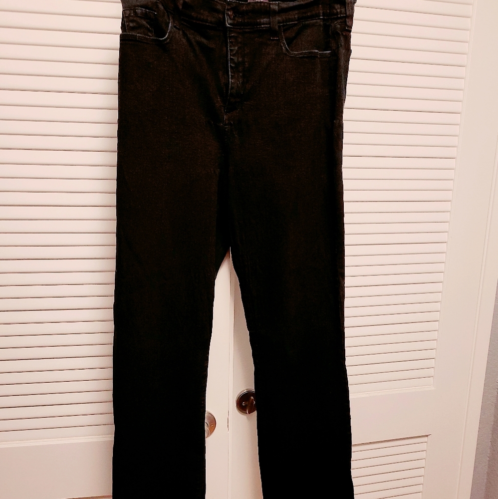 NYDJ Straight Leg Black Jeans size 16